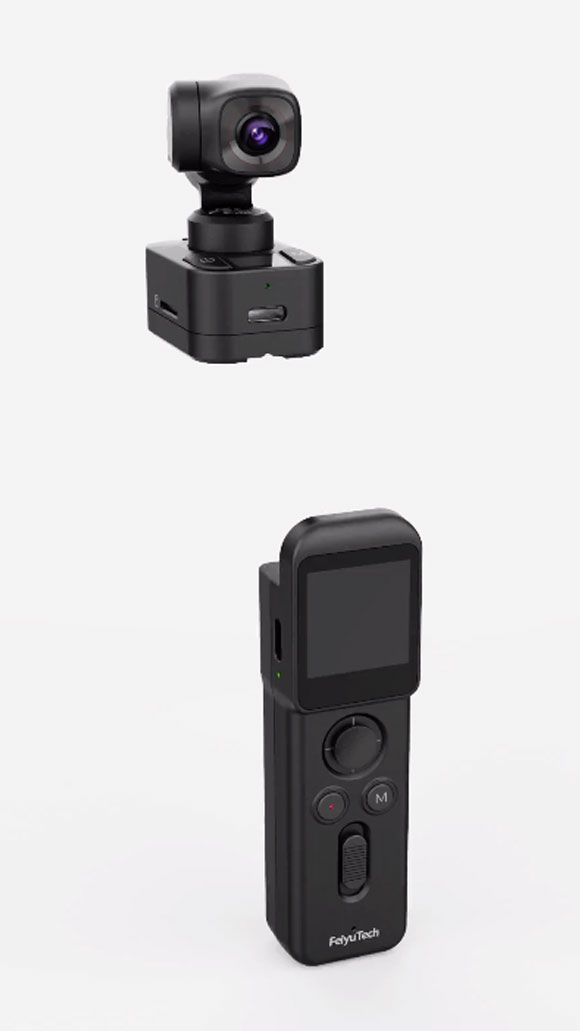 Feiyu Pocket 3 世界初！完全セパレート式ジンバルカメラ - 【公式 